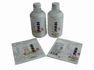 Erdnuss-Milchflasche-Schrumpfschlauch-Aufkleber Druckmilch, weißes PVC