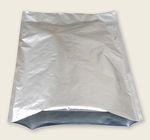 6 sackt Reinaluminiumfolie cm x 9 cm Nahrungsmittelvakuumdichtungs-Taschen-Verpacken- der Lebensmitteltasche ein