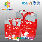 Falten Sie Rot kundengebundene Papiertüten mit Silk Seil-/Einkaufstaschen/Geschenk-Verpackentasche