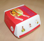 Umweltfreundlicher Papierkasten-Verpackenhamburger-Papierkasten-Verpackenkasten für Burger