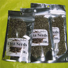 Modern stehen Sie oben Nahrungsmittel-Verpackungs-Tasche mit Reißverschluss/Seite Siegel-Chia-Samen-Tasche