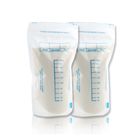 Nahrungsmittelsichere Plastikbeutel, die für die Muttermilch verpackt mit Reißverschluss verpacken