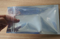 Der kundengebundene Folien-Beutel, der drei Seiten verpackt, versiegelte Aluminiumfolie-Zipverschluss-Tasche