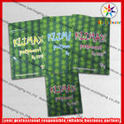 Trockenblumengesteck-Kräuterweihrauch-mini Taschen mit Reißverschluss/Zipplastiktaschen im Grün