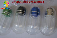Leere Tablettenfläschchen des Nashorns für Verkaufssextablettenfläschchen mit Ringkappenkapsel formten Behältergroßhandelstablettenfläschchen