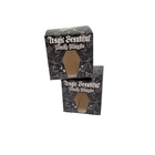 Hochwertiges, schwarzes, quadratisches Papierkarton mit spezieller Vorderseite, Hohlfenster, Lebensmittelverpackung, weißes Kartongeschenk