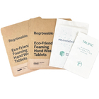 Biologisch abbaubare weiße Kraftpapiersäcke für Mango Pulver Nüsse Haustierfutter Geruchsfeste Papierverpackungstüte