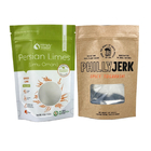 Kraftpapiersäcke für Mangopulver Nahrungsmittel Keksen Nüsse Haustierfutter Umweltschonendes Tee Geruchsschutz Papierbeutel