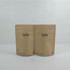 Custom Stand-up Tasche mit Reißverschluss, Wärmeverschluss, Biodegradable Lebensmittel Kraftpapierbeutel