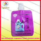 Kundenspezifischer Druck Doypack-Tüllen-Beutel, der für Shampoo, Gas-Sperre verpackt