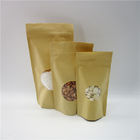 Ovalgeschnittene kundengebundene Papiertüten/Reis-Protein-Pulver-Verpackenbeutel