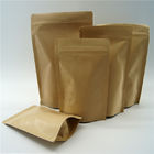 Ovalgeschnittene kundengebundene Papiertüten/Reis-Protein-Pulver-Verpackenbeutel