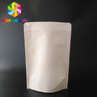 Weiße verpackende Kraftpapier-Plätzchen-Taschen, Folien-Taschen-verpackendes Mattoberflächenende