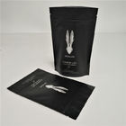 250 Gramm schwarze Nahrungsmittelmattverpackungsfolie-stehen oben Kaffee-Taschen FDA SGS-Zustimmung
