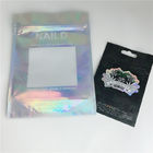 Unkraut-Plastikbeutel des Geruch-Beweis-Hologramm-CBD mit Reißverschluss, der kundengebundene Größe verpackt