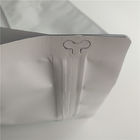 Flache Unterseiten-Taschen-Nahrungsmittelverpackungsfolie-Ebenen-weißes Druckspitzenfüllung mit Luftventil