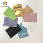 Farbenreicher Aluminiumfolie-Beutel, der mit Reißverschluss Siegeltaschen der Ebenen-3 Seite verpackt