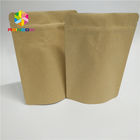 Umweltfreundliches Nahrungsmittelpapierkasten-Verpackenheißsiegel-Ventil mit Reißverschluss für Kaffeebohne