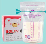 Wiederverwendbare Plastikbeutel, die kundenspezifischen vorsterilisierten Baby-Muttermilch-Speicher verpacken