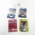 Nashorn 69 der Blasen-3D Karten-Kästen Karten-verpackende männliche Verbesserungs-Kapsel-Plastikdes einsatz-3d