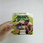 Männliche Verbesserungs-Pillen bedecken des Karten-Verpackungs-Gewohnheit Drucknashorn-69 Karte Sex-der Pillen-3D mit Blasen