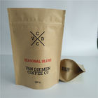 Kundengebundenes Papiertüte-Verpackengemüse sät Ventil-Geruch-Beweis mit Reißverschluss für Kaffee/Tee