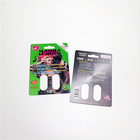 Effekt grüne des Druckblasen-Karten-verpacken Verpackenmamba-3d für Kapsel-Sex-Pillen