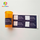 Tropfenzähler-Psychiaters-Ärmel beschriftet pharmazeutische Aufkleber-Phiole Glas-Flasche 30ml für Steroid