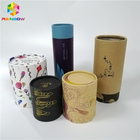 Der Kraftpapier-Kasten, der runde Form-kundenspezifisches Logo verpackt, druckte für Geschenk/Kosmetik/Nahrung