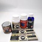 Glatte Endblasen-Karten-Verpackenselbst Adhensive beschriftet Nashorn-Aufkleber für männliches Verbesserungs-Getränk