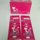 UVeffekt-Rosa Pussycat-Papierkarten-Kapsel-Blase, die mit Behälter-Kugel verpackt