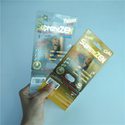 Blisterpackung Premier-ZEN, die metallische Silberpapier-Karte für männliche Vergrößerer-Kapsel verpackt