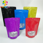 Pulver-Folien-Beutel des Samen-3.5g, der Plastikheißsiegel-Taschen mit klarem Fenster verpackt