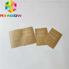Papiertüte-flaches Körperpeelings-Pulver-Verpacken Eco freundliches kundenspezifisches Druckkraftpapier