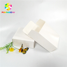 Weiße Farbpappverpackenkasten-verschiedenes Karte Fleixble-Logo besonders angefertigt