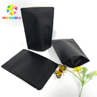 Schwarzes Kraftpapier-Drucken fertigte Papiertüte-Nahrungsmittelgrad-lamellierten Selbststand-Beutel besonders an