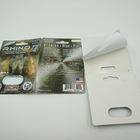 Nashorn 7 5000 kapseln die Blasen-Karte ein, die männlichen sexuellen Papierschaukarton der Pillen-3D verpackt