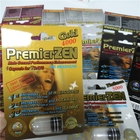 Schaukarton dauerhafte Blasen-Karten-Verpackenpremier-Zen Male Enhancement Pills