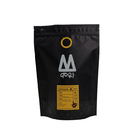 Schwarz stehen Sie oben kundengebundene Größe PET Tee-Verpackenbeutel MOPP VMPET Kaffee-K Tasche