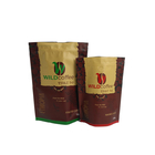 Kundenspezifisches Plastiktasche-Mattoberflächenkaffee-Beutel-Verpacken der Lebensmittel mit Reißverschluss 250g 500g 1kg
