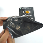 Kaffee-Plastik-Taschen des Aluminiumfolie-stehen Mattweiß-1kg oben Kaffeebohne-Beutel mit Reißverschluss