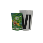 Leere mit Reißverschluss stehen oben Aluminiumfolie-Plastiktasche-wiederverwendbares heißes versiegelt organisches Tee-Grün