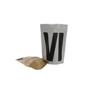 Folien-Beutel-mit Reißverschluss verpackende Aluminiumfolie stehen oben Kaffee-Tasche mit Entgasungs-Ventil