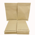 Wiederversiegelbare Reißverschluss-Nahrungsmittelgrad Vmpet kundengebundene Papiertüten