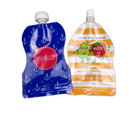 Bunte wiederverwendbare Tüllen-Verpackenbeutel mit doppeltem Zipverschluß für Säuglingsnahrung