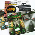 Schwarzer Panther-/Mamba-/männliche Verbesserungs-Pillen-sexuelle Energie-Kapsel des Nashorn-V7, die Karten der Blasen-3D mit Papierkasten verpackt