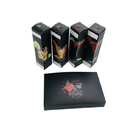 Schwarzer Matte Uv Printing Custom Paper-Kasten für Öl-das Verpacken des Parfüm-/CBD