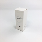 Kundenspezifische heiße stempelnde weiße Großhandelspappe Matt Film Withs 350g für das kosmetische Beispielnahrungsmittelwimper-Papier-Kasten-Verpacken