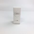Kundenspezifische heiße stempelnde weiße Großhandelspappe Matt Film Withs 350g für das kosmetische Beispielnahrungsmittelwimper-Papier-Kasten-Verpacken