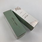 Kundenspezifische glatte UV-Stärke-weiße Pappe Matt Film Withs 400g für kosmetische Probe Argan Oil Paper Box Packaging
